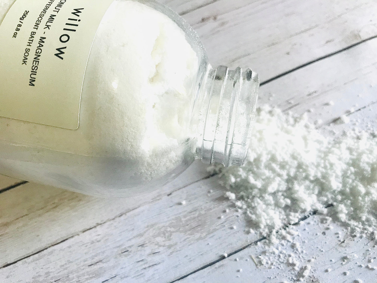 Coconut Milk + Magnesium Effervescent Bath Soak