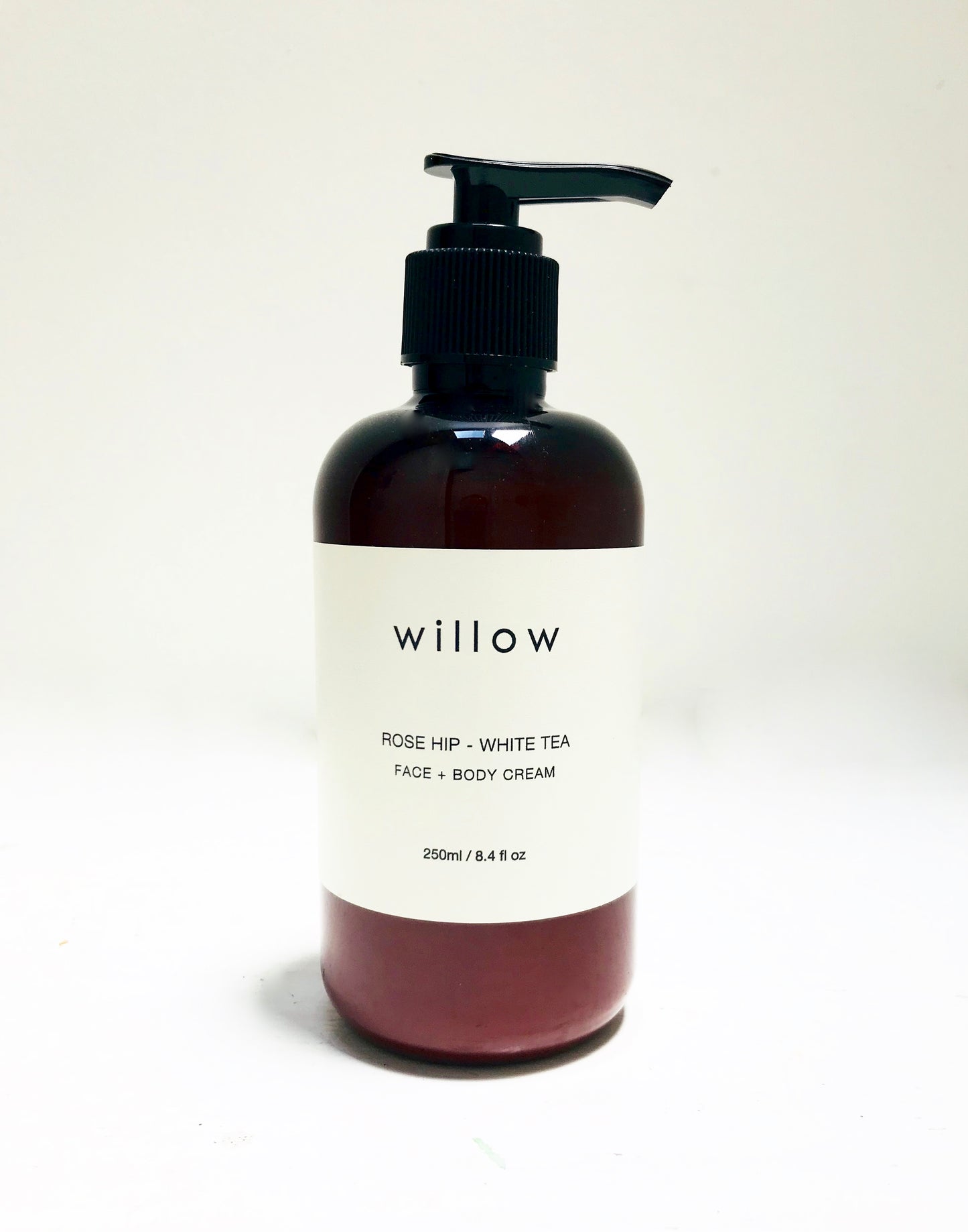 Organic Face and Body Cream, Light Body Moisturiser with Jojoba, White Tea and Rosehip, Non Greasy