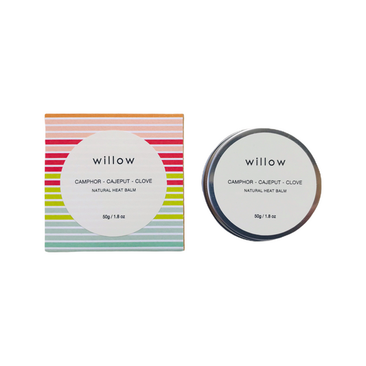 Natural Heat Balm- Natural relief from muscle aches and pains. Chest Rub
