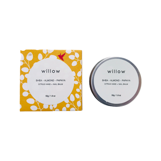 Organic Hand and Nail Balm, Nurses salve, Hand Salve infused with Shea, Citrus and Papaya