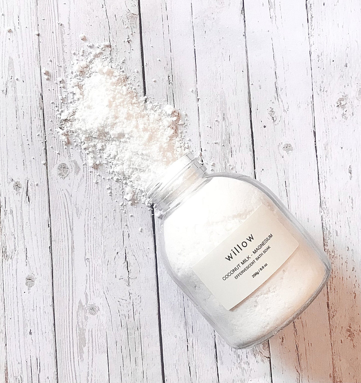 Coconut Milk + Magnesium Effervescent Bath Soak