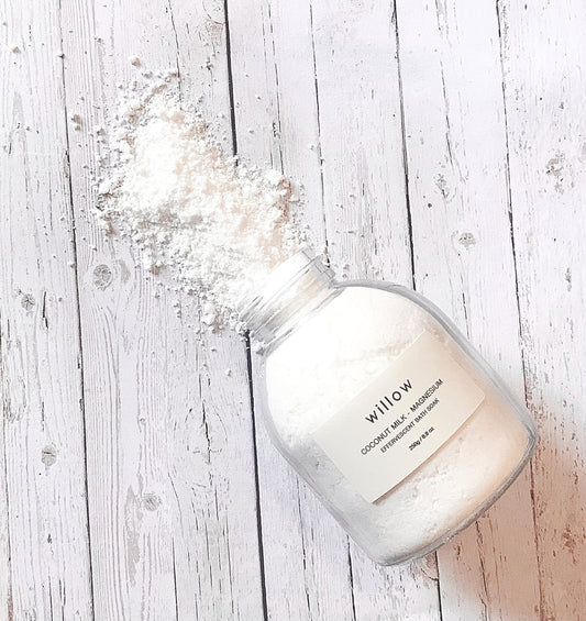 Coconut Milk + Magnesium Effervescent Bath Soak