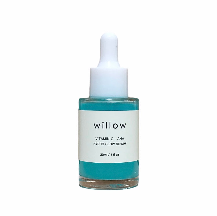 Hydro Glow Serum with Vitamin C, Marine Collagen Peptide and mild AHAs. Brightening, Hydrating