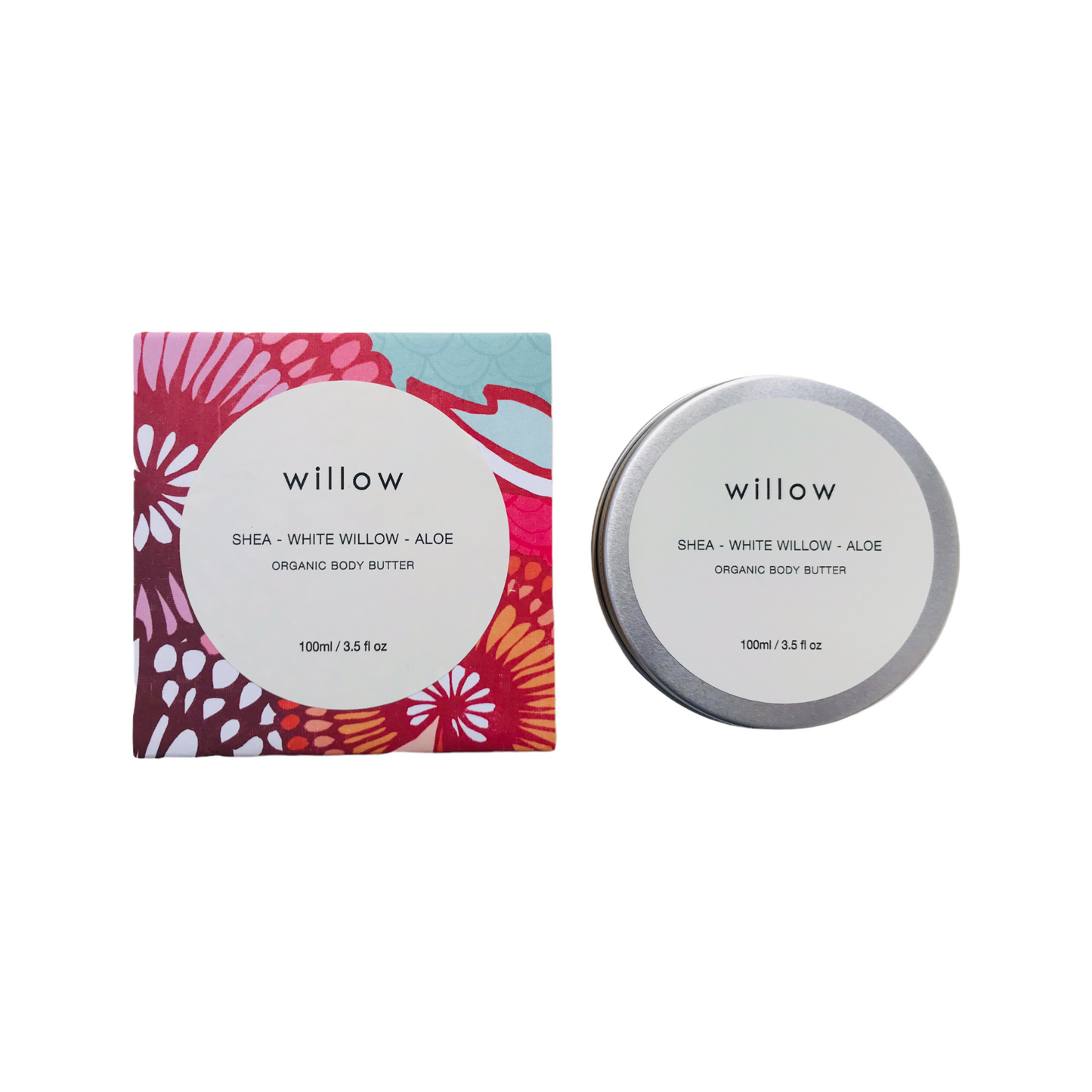 Organic Whipped Body Butter, natural intensive moisturiser with Australian Botanicals