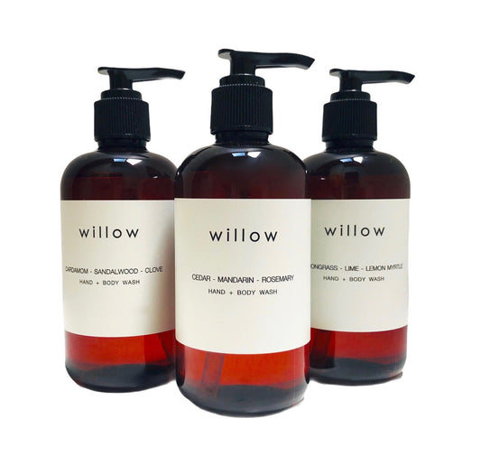 Organic Hand and Body Wash, 500ml, Natural Castile, Olive Oil Soap infused with Essential Oils and Kelp Extract